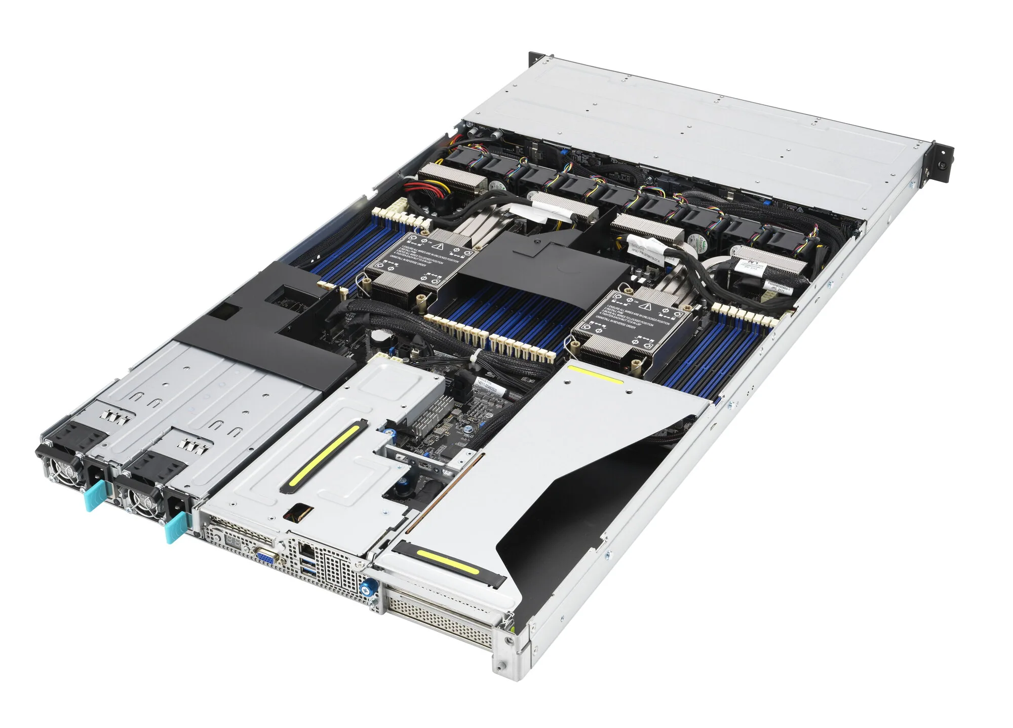 ASUS RS700-E10-RS4U Intel C621A LGA 4189 Rack (1U) Silber – Bild 2